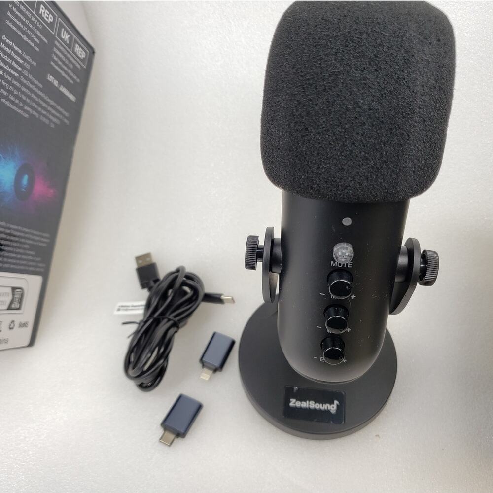 ZealSound Professional Studio USB Microphone with Stand